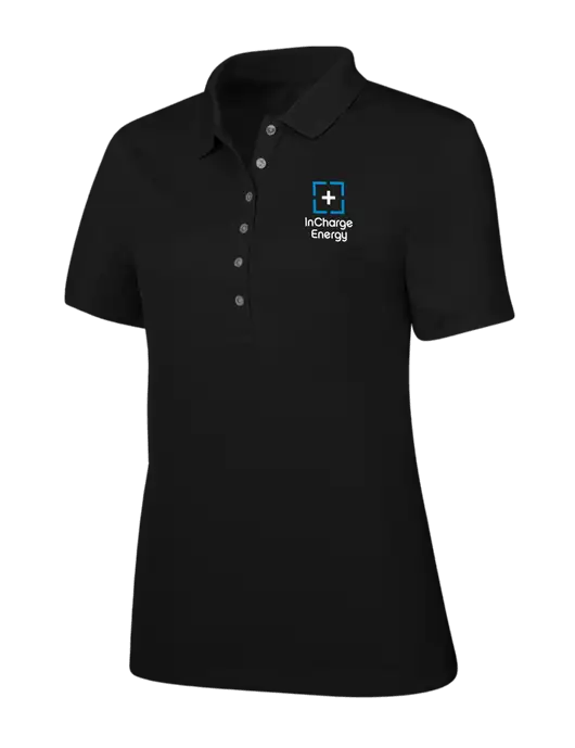 Callaway Womens Ottoman Black Polo w/InCharge Logo