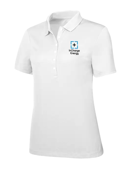 Callaway Womens Ottoman Bright White Polo w/InCharge Logo