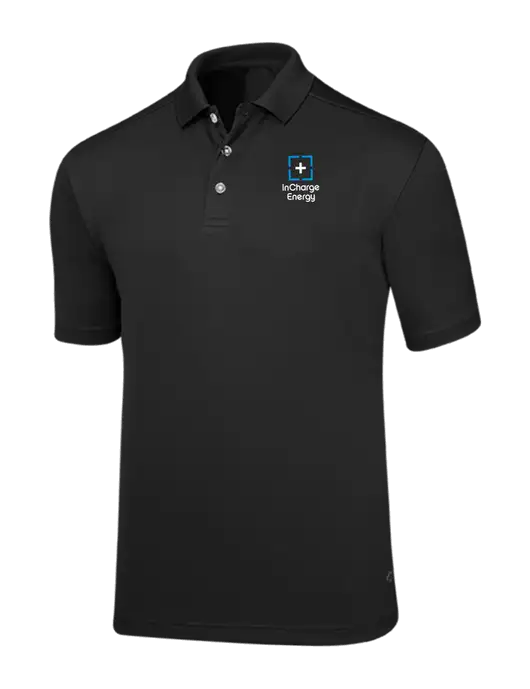 Callaway Core Black Performance Polo w/InCharge Logo