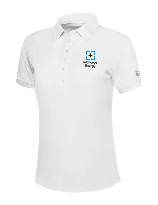 OGIO Womens Bright White Jewel Polo w/InCharge Logo