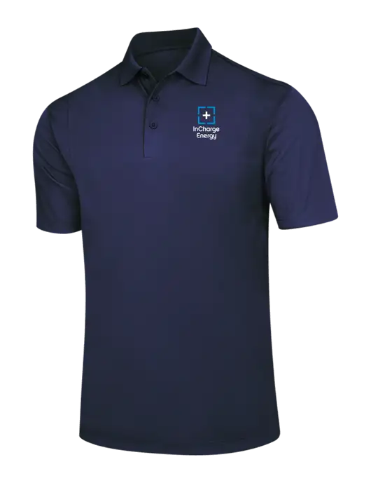Navy Micropique Sport-Wick Polo w/InCharge Logo