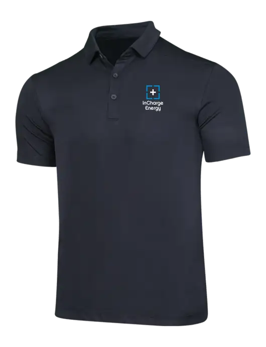 Black Posi-UV Pro Polo w/InCharge Logo