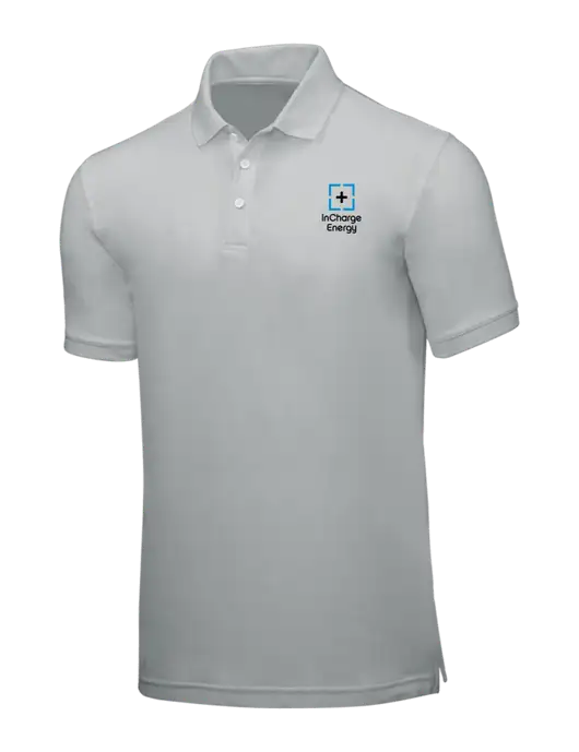 Light Grey Core Classic Pique w/InCharge Logo