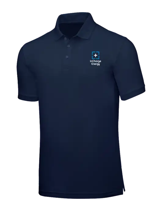 Navy Blue Core Classic Pique w/InCharge Logo
