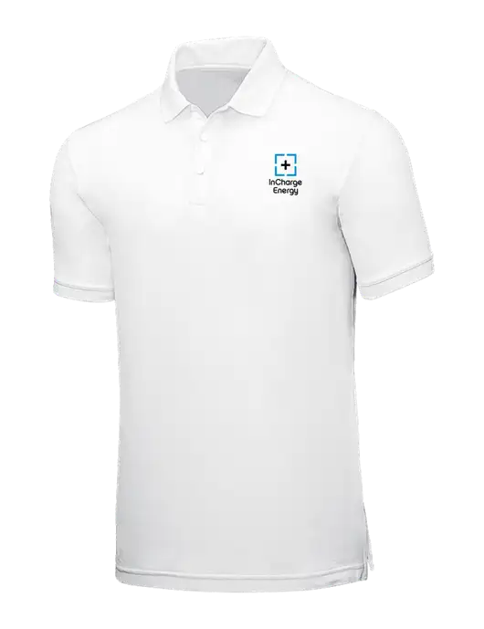 White Core Classic Pique w/InCharge Logo