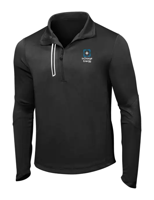 OGIO Blacktop Endurance Fulcrum 1/4 Zip w/InCharge Logo