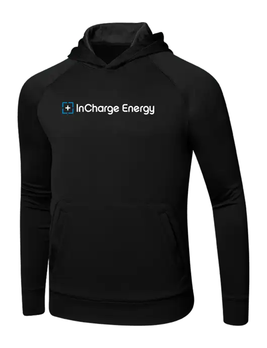 Tech Black Fleece Hooded Sweatshirt w/InCharge Logo