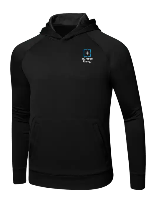 Tech Black Fleece Hooded Sweatshirt w/InCharge Logo