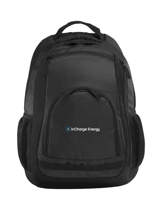 Xtreme Dark Grey/Black/Black Backpack w/InCharge Logo