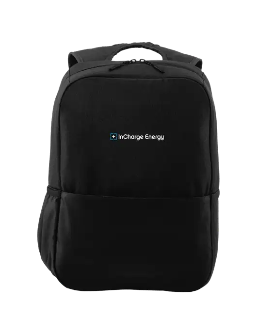 Access Square Laptop Black Backpack w/InCharge Logo