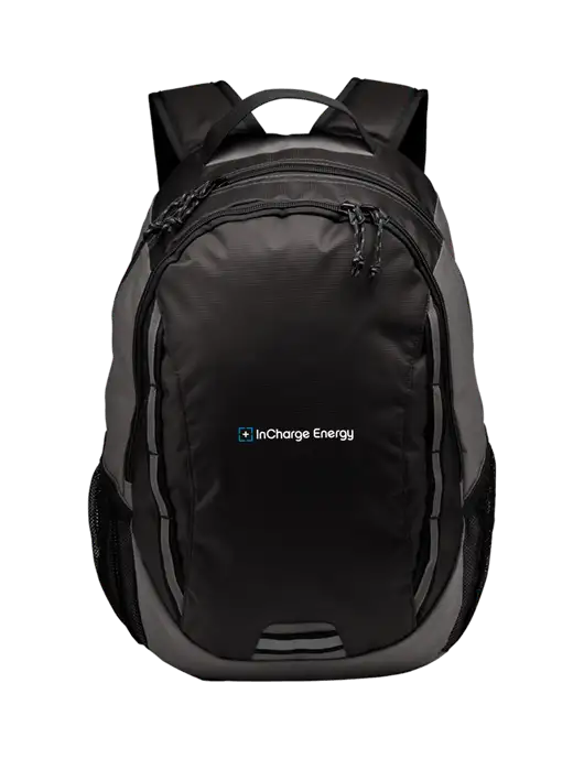 Ridge Charcoal/Dark Charcoal Laptop Backpack w/InCharge Logo