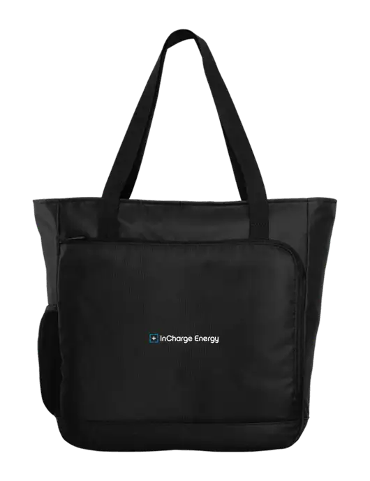 City Black Laptop Tote w/InCharge Logo