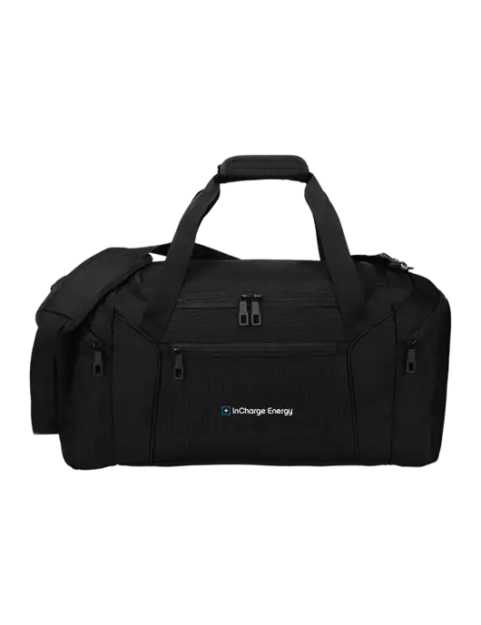 Slim & Lite Black Duffel    w/InCharge Logo