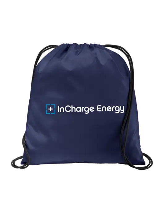 Drawstring  True Navy Cinch Pack w/InCharge Logo