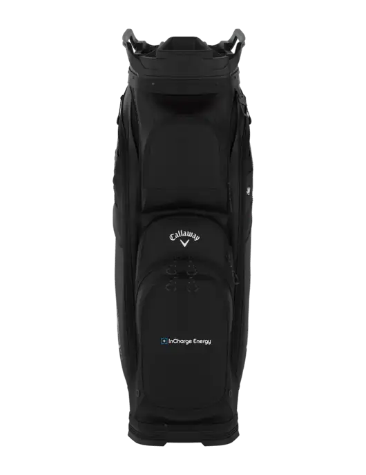Callaway Org 14 Black Cart Golf Bag  w/InCharge Logo