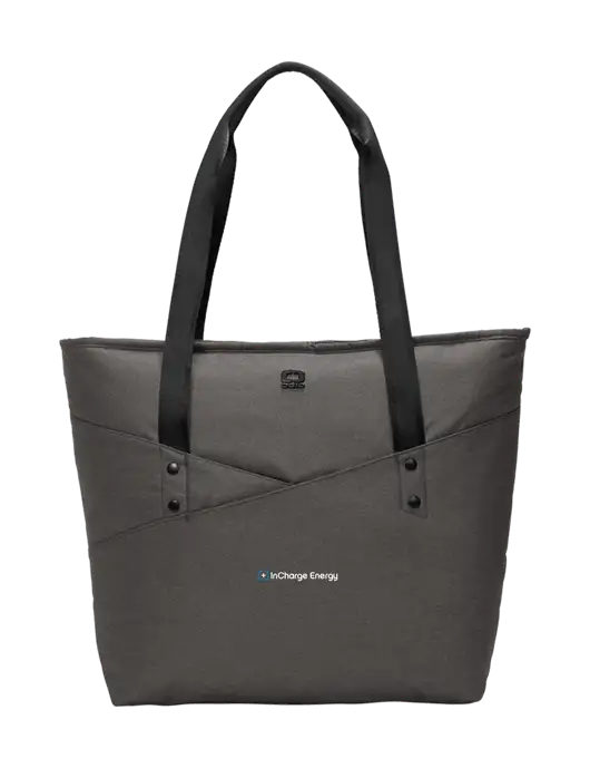 OGIO Tarmac Heather Downtown Tote 
 w/InCharge Logo