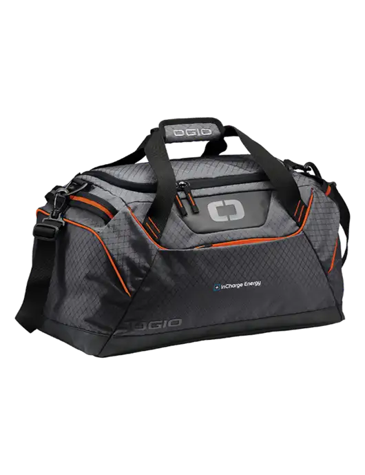 OGIO Tarmac/Orange Catalyst Duffle
 w/InCharge Logo