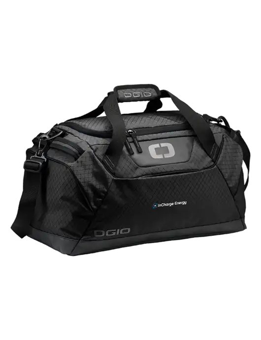 OGIO Black Catalyst Duffle
 w/InCharge Logo