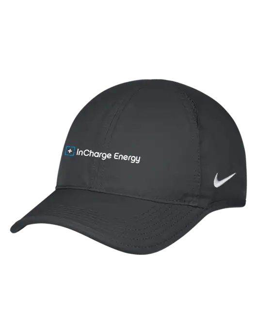 Nike Charcoal Featherlight Cap w/InCharge Logo