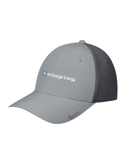 Nike Light Grey/Dark Grey Dri-FIT Legacy Cap w/InCharge Logo