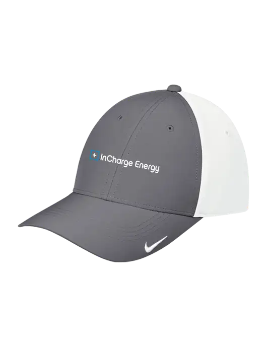 Nike Dark Grey/White Dri-FIT Legacy Cap w/InCharge Logo