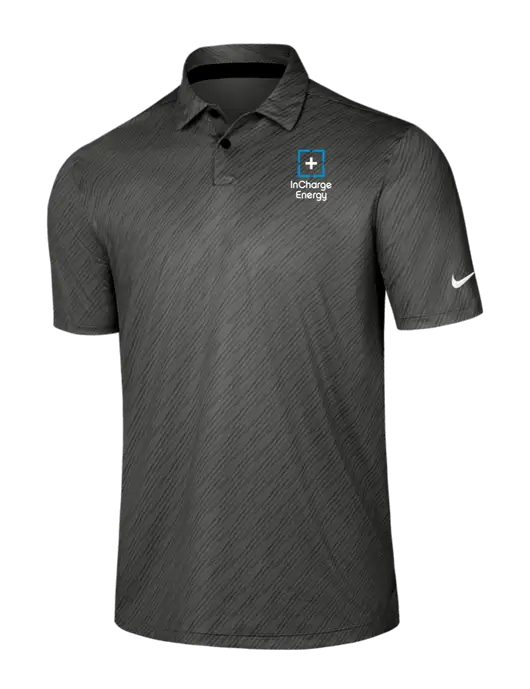 Nike Dark Grey Vapor Dash Polo w/InCharge Logo