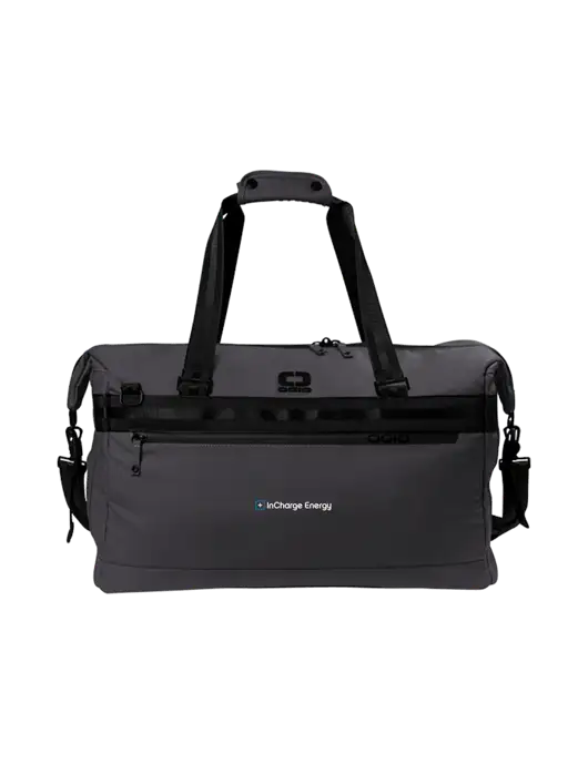 OGIO Very Dark Grey Commuter Duffel w/InCharge Logo