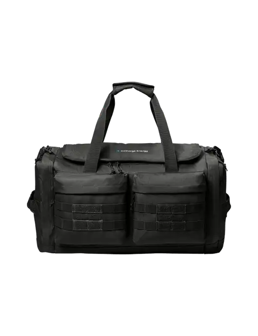 CornerStone Black Tactical Duffel w/InCharge Logo