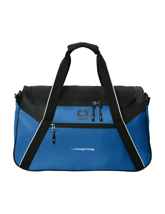 OGIO Light Navy/Black Inception Duffel w/InCharge Logo