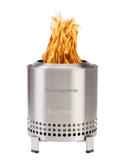 Solo Stove Stainless Steel Mesa XL w/InCharge Logo