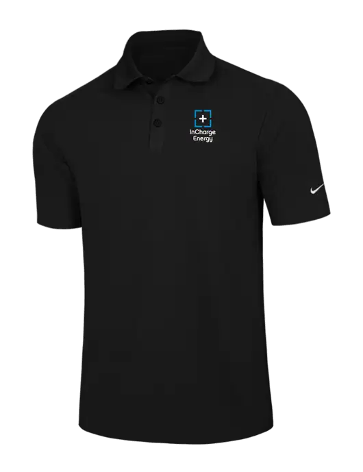Nike Black Dri-FIT Classic Polo w/InCharge Logo