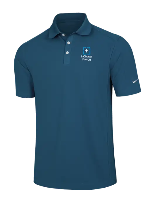 Nike Light Navy Dri-FIT Classic Polo w/InCharge Logo
