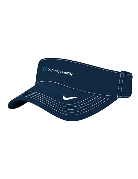 Nike Navy Dri-FIT Ace Visor w/InCharge Logo
