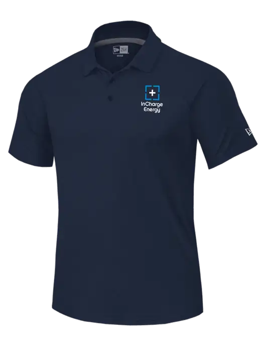 New Era Navy Power Polo w/InCharge Logo