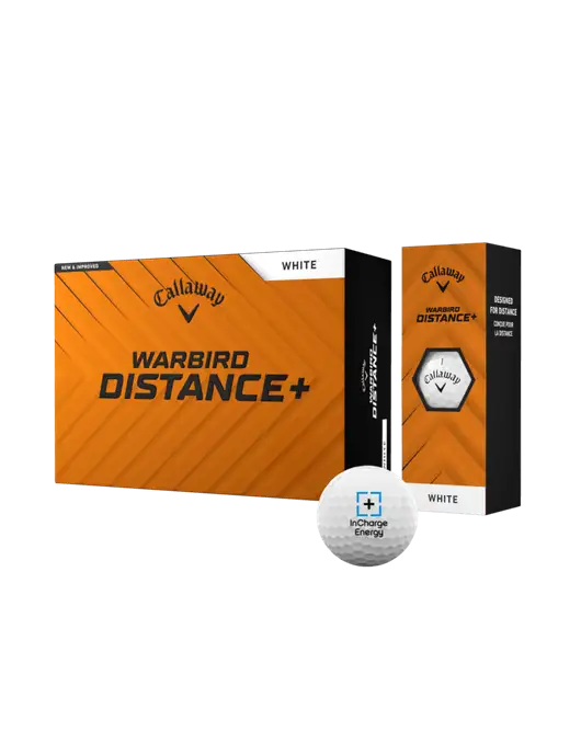 Callaway Warbird Distance Golf Balls 12/pk w/InCharge Logo