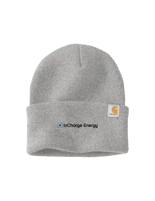 Carhartt Light Grey Heather Watch Cap 2.0 w/InCharge Logo