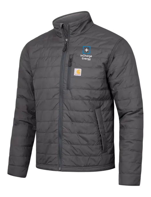 Carhartt Dark Grey Gilliam Jacket w/InCharge Logo