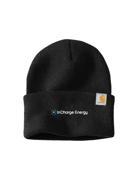 Carhartt Black Watch Cap 2.0 w/InCharge Logo