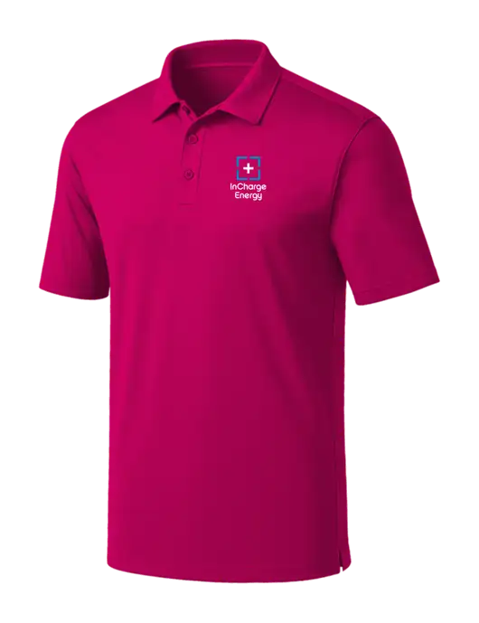 Pink Silk Touch Performance Polo w/InCharge Logo