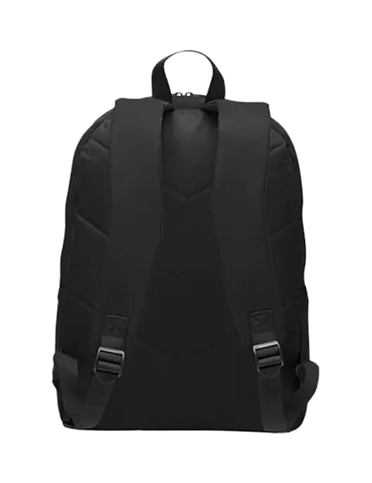 Casual Black Lightweight Laptop Backpack w/InCharge Logo