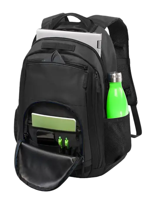 Xtreme Dark Grey/Black/Black Backpack w/InCharge Logo